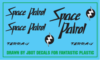 JBOT Decals - Space Patrol Terra V
