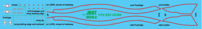 JBOT Decals - EDI UCAV 1/72