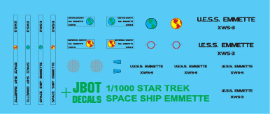 JBOT Decals - UESS Emmette