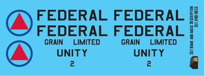 Grain Elevator - Federal (Unity 2) Decals
