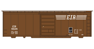 Evansville Industrial Box Car 40ft Wings Only Decals