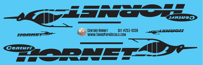 Centuri Hornet Rocket Decals