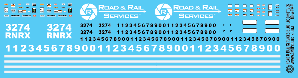 N Scale - Road &amp; Rail Services Locomotive