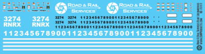 N Scale - Road &amp; Rail Services Locomotive