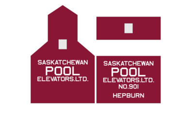 Grain Elevator - Saskatchewan Pool Hepburn