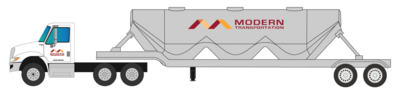 Modern Transportation Sand Can New Logo Decals