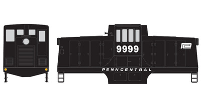 Penn Central GE 44ton Locomotive Decals