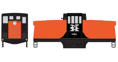 New Haven GE 44ton Locomotive Black/Orange Scheme Decals