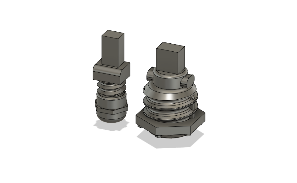 HO Scale Detail Parts - Locomotive Air Dryers (Qty 2 Sets)