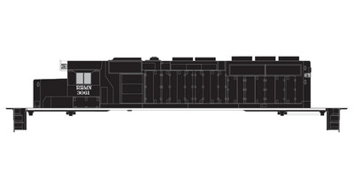 Reading Northern Locomotive Patch Ex NS SD40-2 Decals