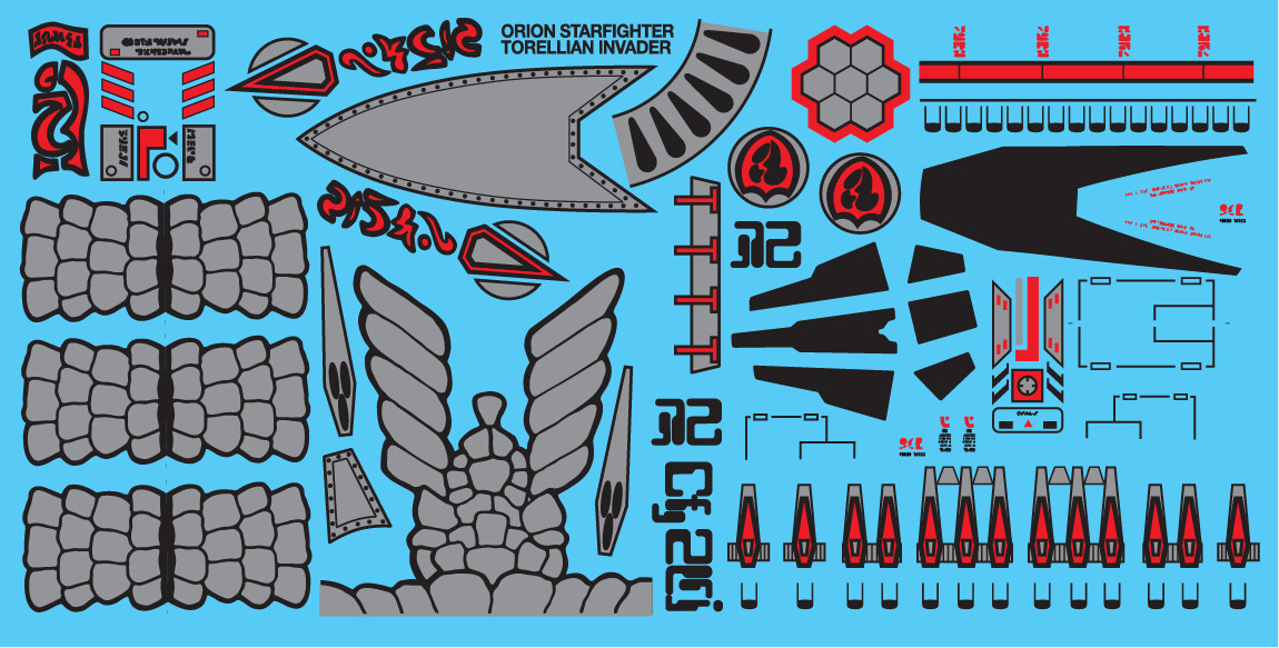 Starfighter Combo Decal