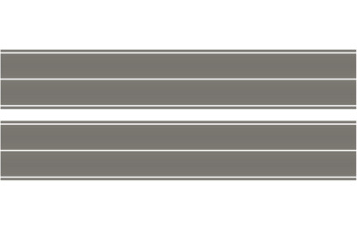 Easy Streets N - Medium Asphalt-10in Solid White Line