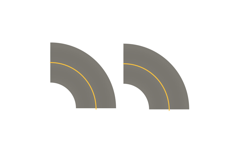 Easy Streets N - Medium Asphalt-Tight Curve-Solid Yellow No Fog