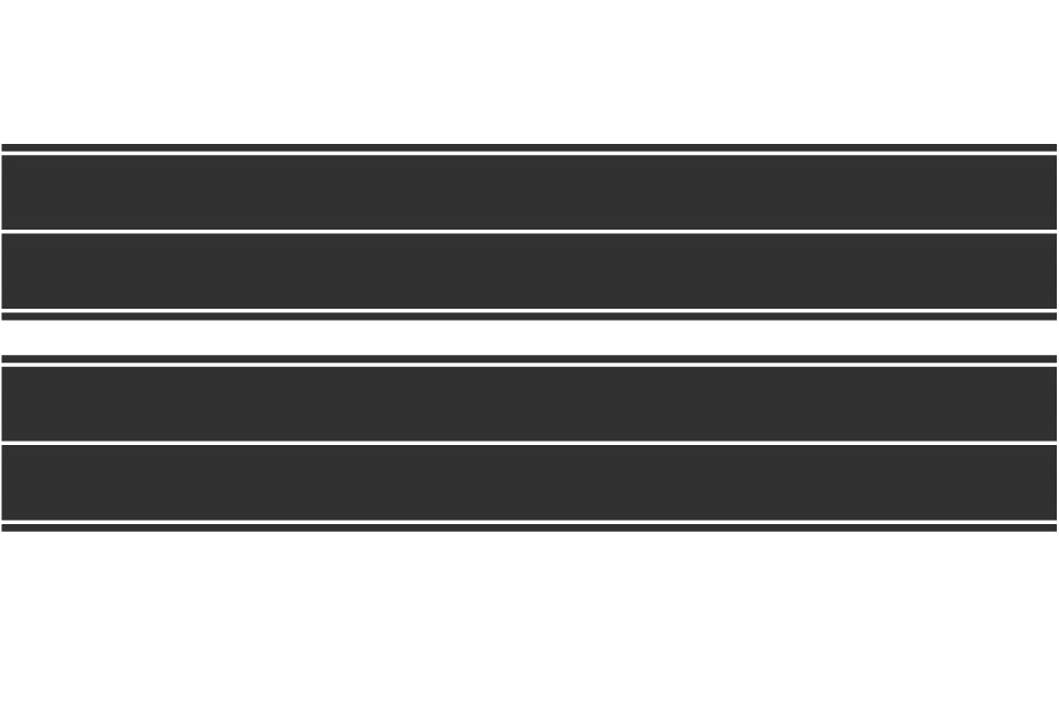Easy Streets N - Fresh Asphalt-10in Solid White Line