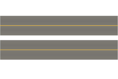 Easy Streets N - Medium Asphalt-10in Solid Yellow Line No Fog
