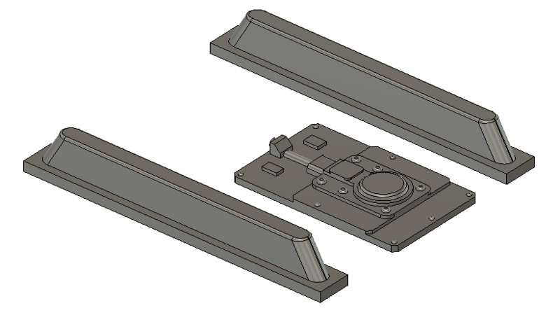 Locomotive Detail Parts - Dual Track PTC Covered Antenna