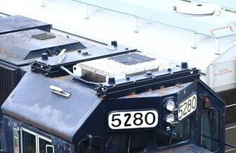 Locomotive Detail Parts - Split PTC Antenna Array