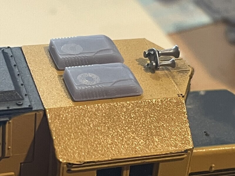 Locomotive Detail Parts - Low Profile RV Style Air Conditioner