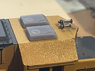 Locomotive Detail Parts - Low Profile RV Style Air Conditioner