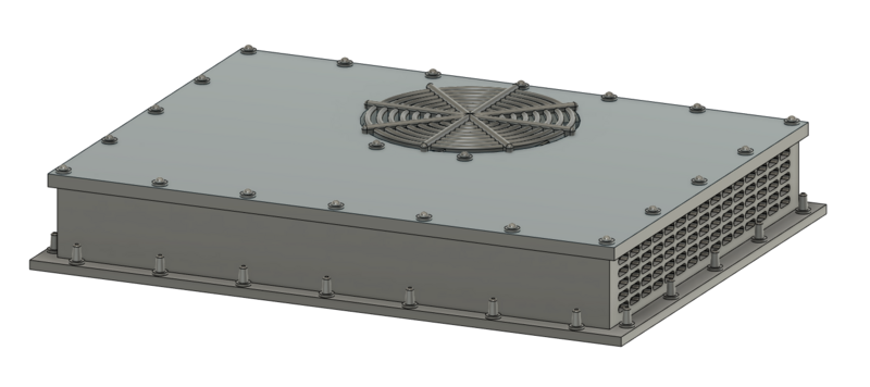 Locomotive Detail Parts - Low Profile AC Unit