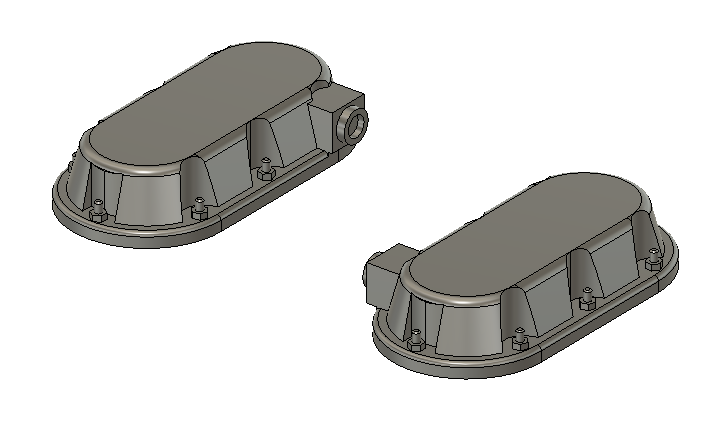 Locomotive Detail Parts - Wabtec Small PTC Antenna