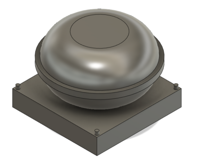 Locomotive Detail Parts - Small Round GPS Dome