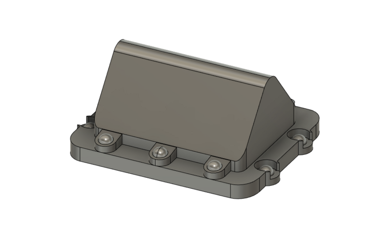 Locomotive Detail Parts - Lat-Lon Solar Tracking Unit