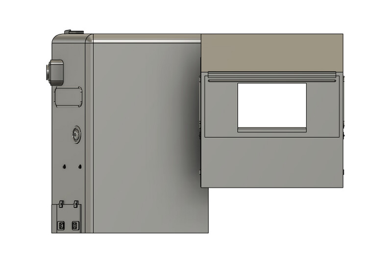 Locomotive Train Parts - EMD High Hood Cab