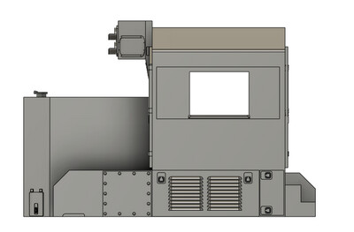 Locomotive Train Parts - Norfolk Southern Admiral Cab