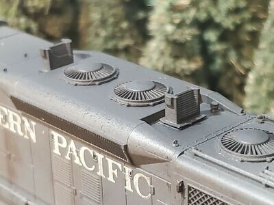 Locomotive Detail Parts - Triangular Spark Arrestor