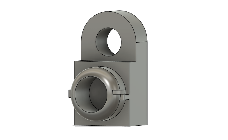Locomotive Detail Parts - Pilot Mount Ditch Light with Lift Ring