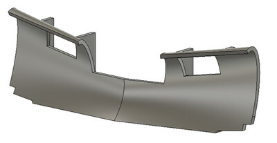 Locomotive Train Parts - Generic Snow Plow A