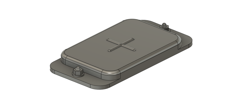 Scenery Detail Parts - ATS Between Rails Inductor - Plastic Cover