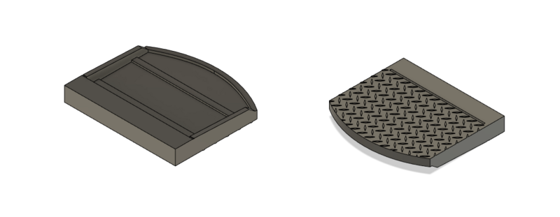 Locomotive Detail Parts - EMD Drop Step