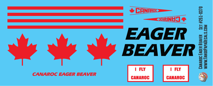 Canaroc Eager Beaver Decals