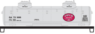 Amalie Refining 2 Dome Tank Car v2 Decals