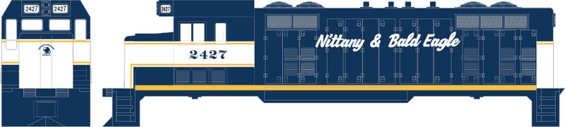 Nittany &amp; Bald Eagle CF7s Decal Set (NBER)