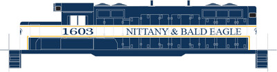 Nittany &amp; Bald Eagle Locomotive Decal Set