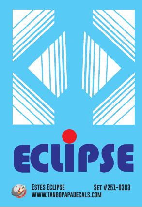 Estes Eclipse Decal Set