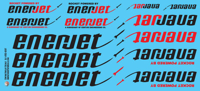 Centuri Enerjet Logo Decals