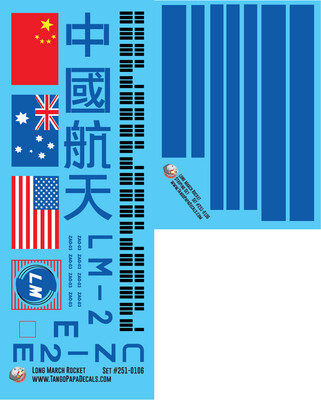Long March Decal Set