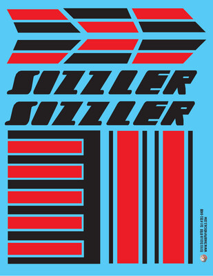 Estes Sizzler BT60 Decals