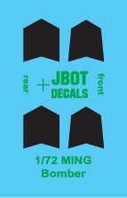 JBOT Decals - Ming Bomber 1:72