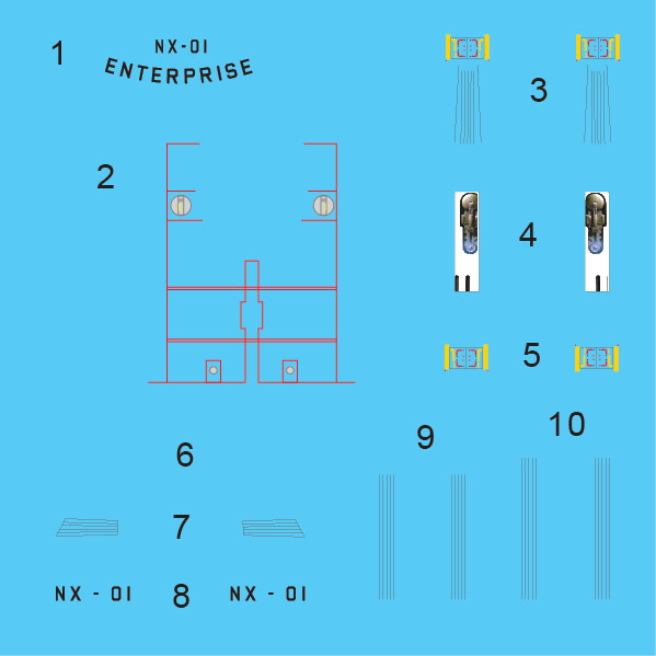 VA Miniatures - USS Enterprise NX01