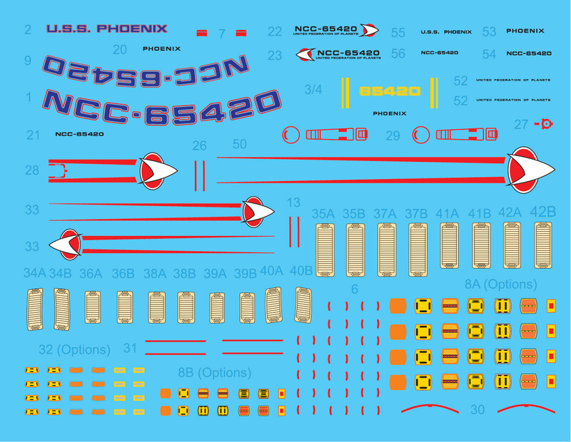 VA Miniatures - USS Phoenix NCC-65420