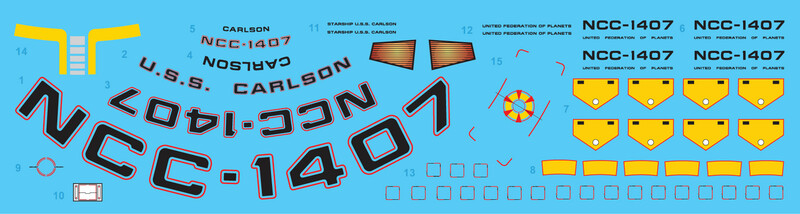 VA Miniatures - USS Carlson NCC-1407