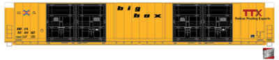 Railbox Autoparts Box Car Big Box 2000s Decals