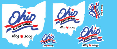 Barn - Ohio Bicentennial Decals