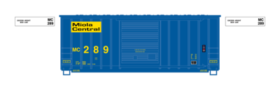 Miola Central 40ft High Cube Box Car Decal Set