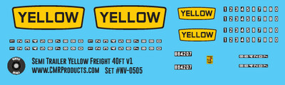 Semi-Trailer Yellow Freight v1 40ft